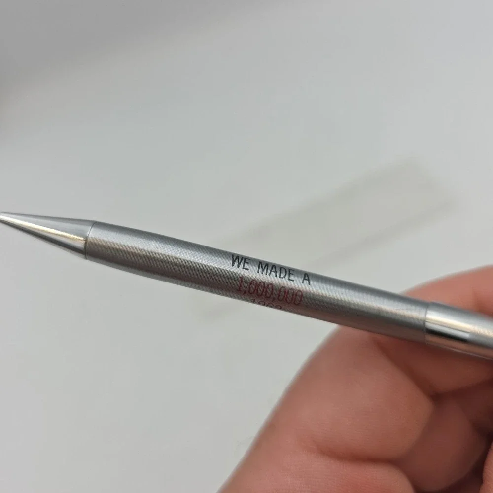 Vintage RITEPOINT Jr Cadet Set Metal Pen & Pencil We Made A Million 1962 Rare